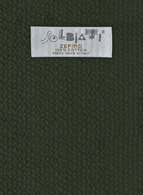 Bottle Green Solid Cotton Pleated Trouser – 11.11/eleven eleven